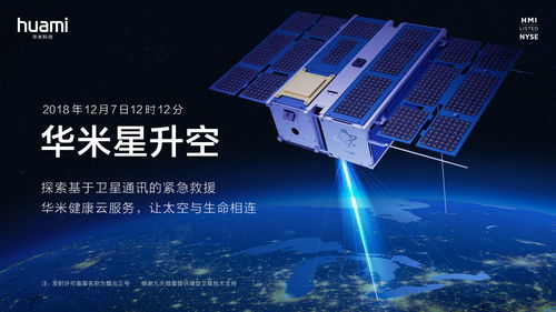 華米科技首顆衛星成功入軌，開啟衛星通信緊急救援服務新篇章